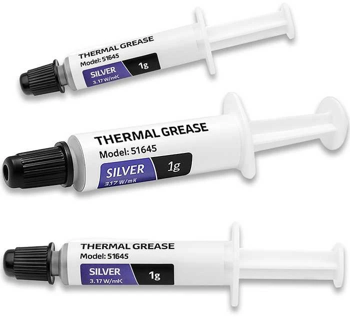 QOLTEC 51645 Qoltec Thermal paste 3.17 W/m-K 1g sidabrinis
