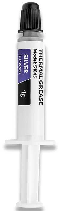 QOLTEC 51645 Qoltec Thermal paste 3.17 W/m-K 1g sidabrinis