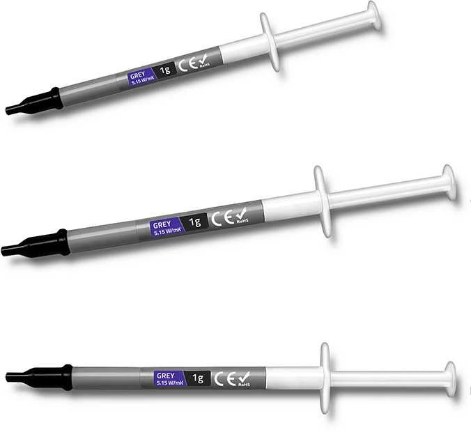 QOLTEC 51655 Thermal paste 5.15W/m-K 1g pilkas