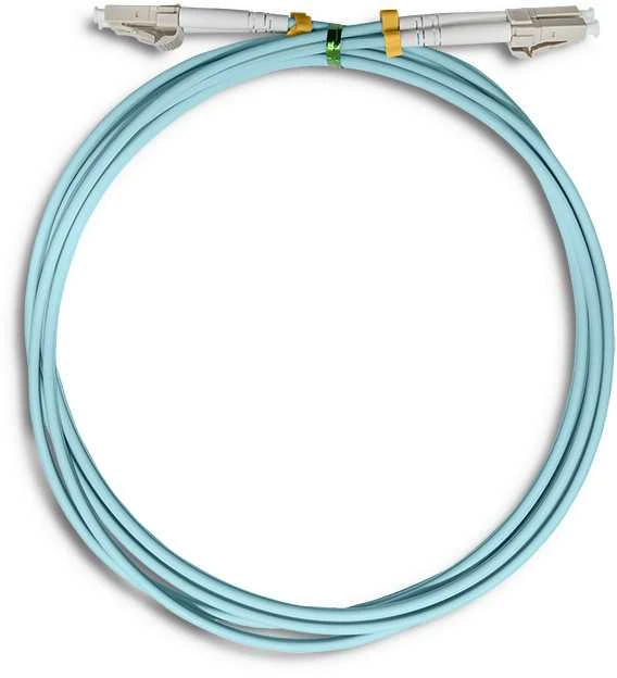 QOLTEC 54076 Qoltec Optic Patchcord LC/UPC - LC/UPC Multimode 50/125 OM3 Duplex 2m