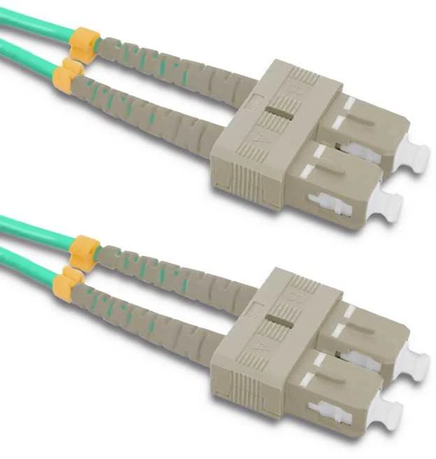 Qoltec SC/UPC - SC/UPC | Multimode | 50/125 | OM4 | Duplex | 5m