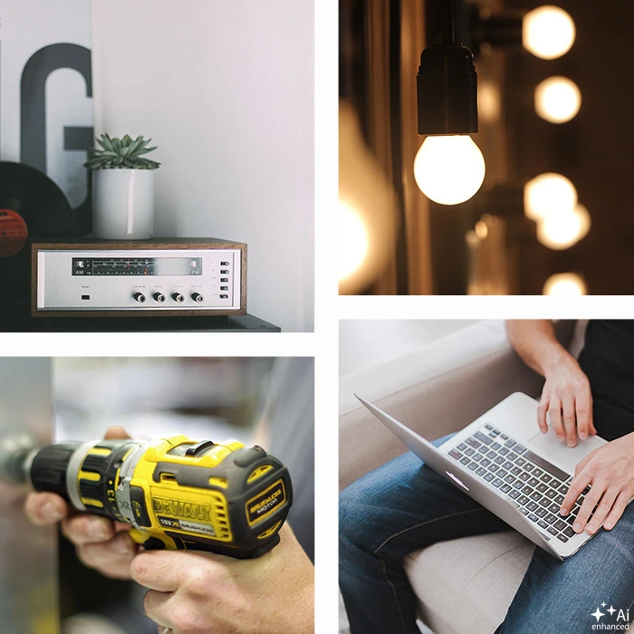 QOLTEC 51925 Monolitinis įtampos keitiklis 1200 MS Wave / 12V iki 230V / 600/1200W / USB