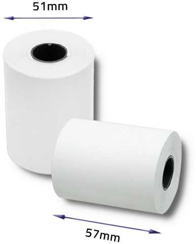 QOLTEC 51900 galinis rulonas 57 x 27 55g/m2 10vnt be BPA