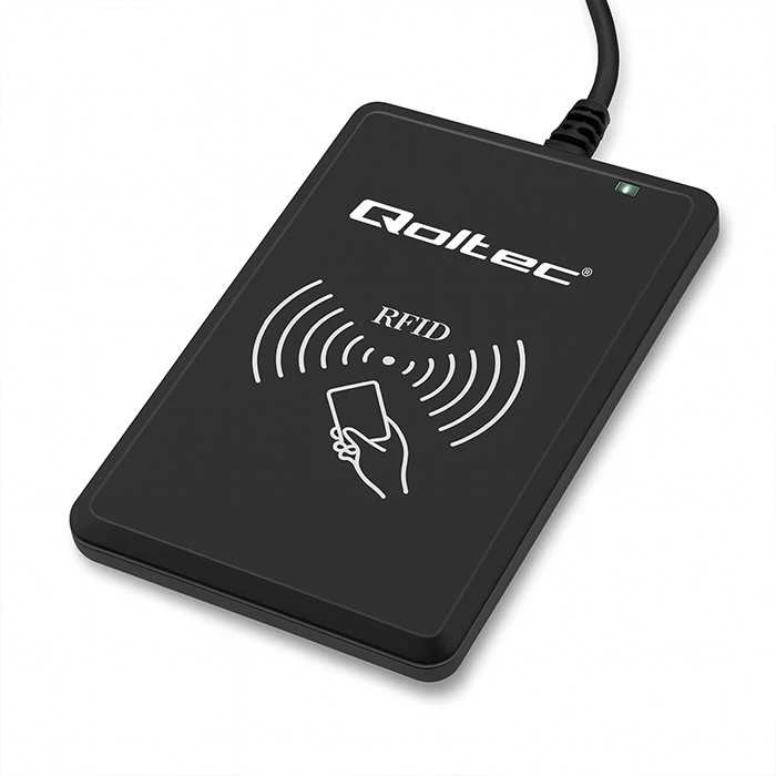 Qoltec RFID kortelių programuotuvas-skaitytuvas