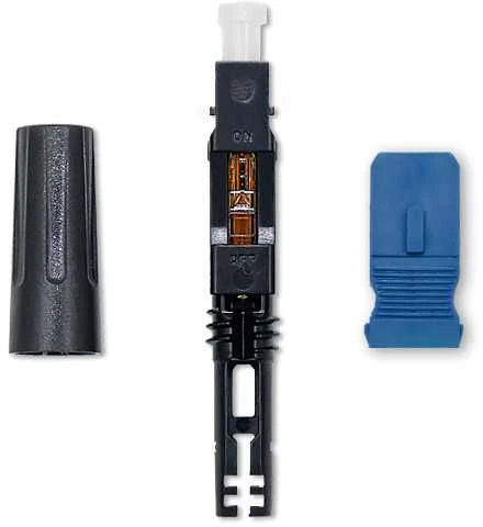 QOLTEC 54497 SC/UPC šviesolaidinė greitoji jungtis, vienmodė, 3,0 mm