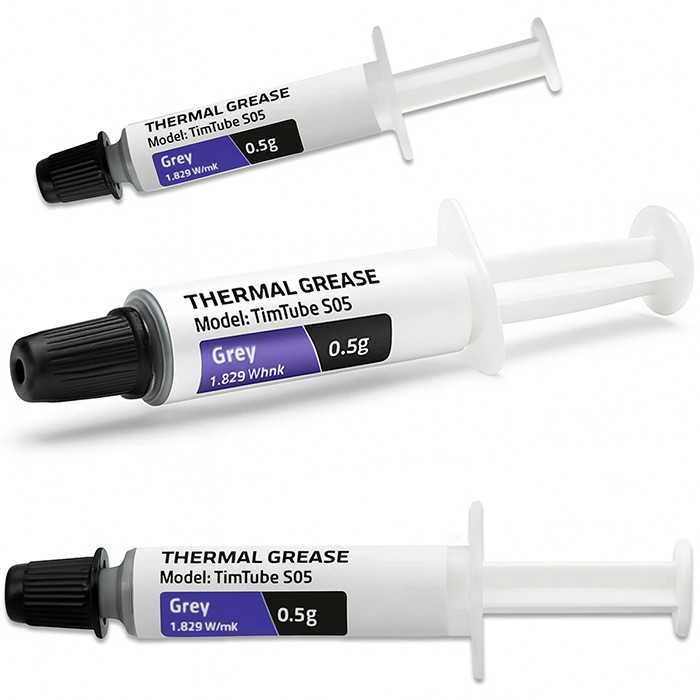 Qoltec terminė pasta TIM TUBE S05 0.5g pilka