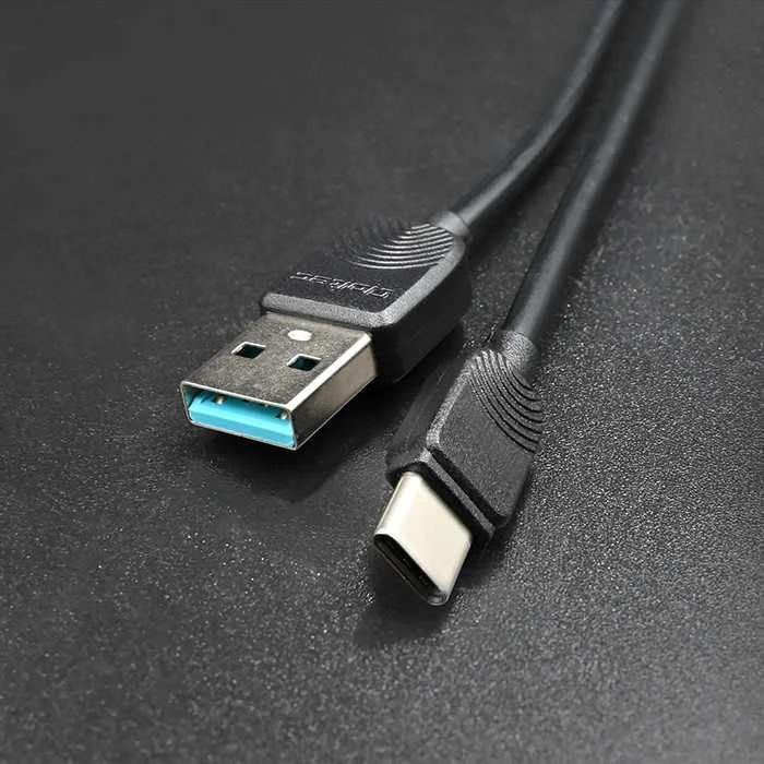QOLTEC Itin greitas duomenų kabelis USB tipas C USB 2.0 A 1.2 m