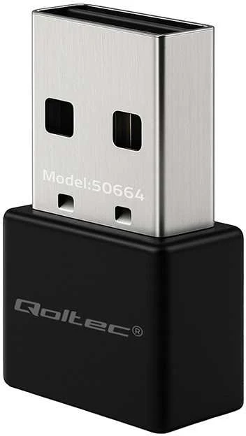 Qoltec Ultrafast mini belaidis USB Wi-Fi adapteris AC 650Mbps