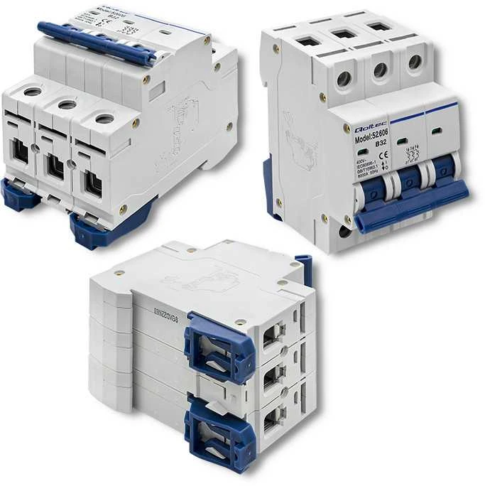 Qoltec Perkrovos automatinis išjungiklis B32 32A 3P