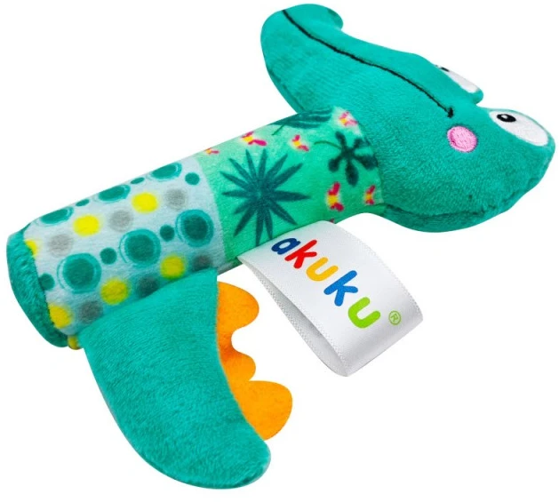 Akuku minkštas pliušinis žaislas Crocodile, A0644