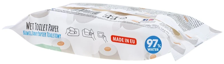 AKUKU vaikiškas drėgnas tualetinis popierius, 50 vnt., A0030