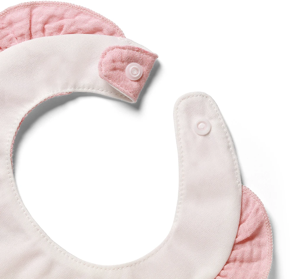 Baby Ono BabyOno seilinukas muslinas klijuotė rožinis 1724/02