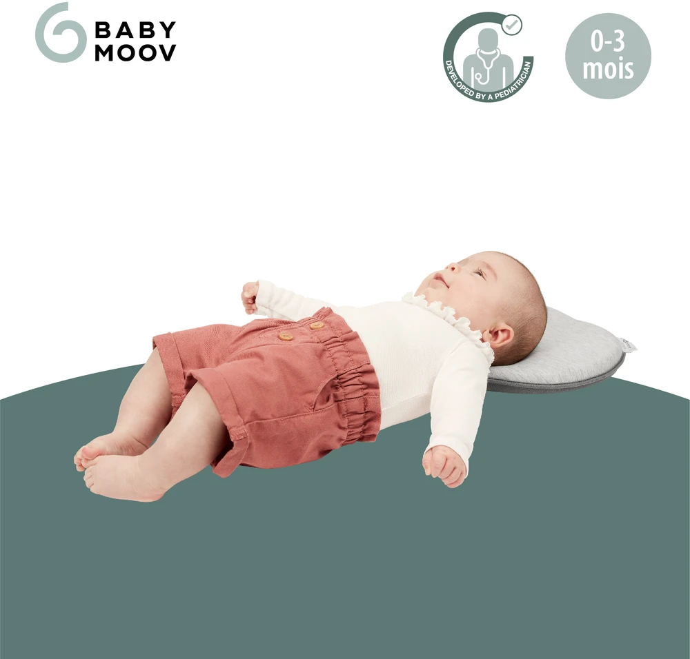 Babymoov pagalvė kūdikiui širdelė Lovenest pilka A050229