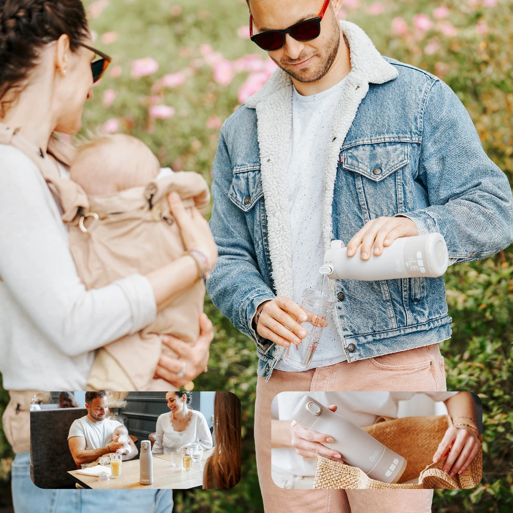 Babymoov šildytuvas kelioninis Moov & Feed kreminis A002103