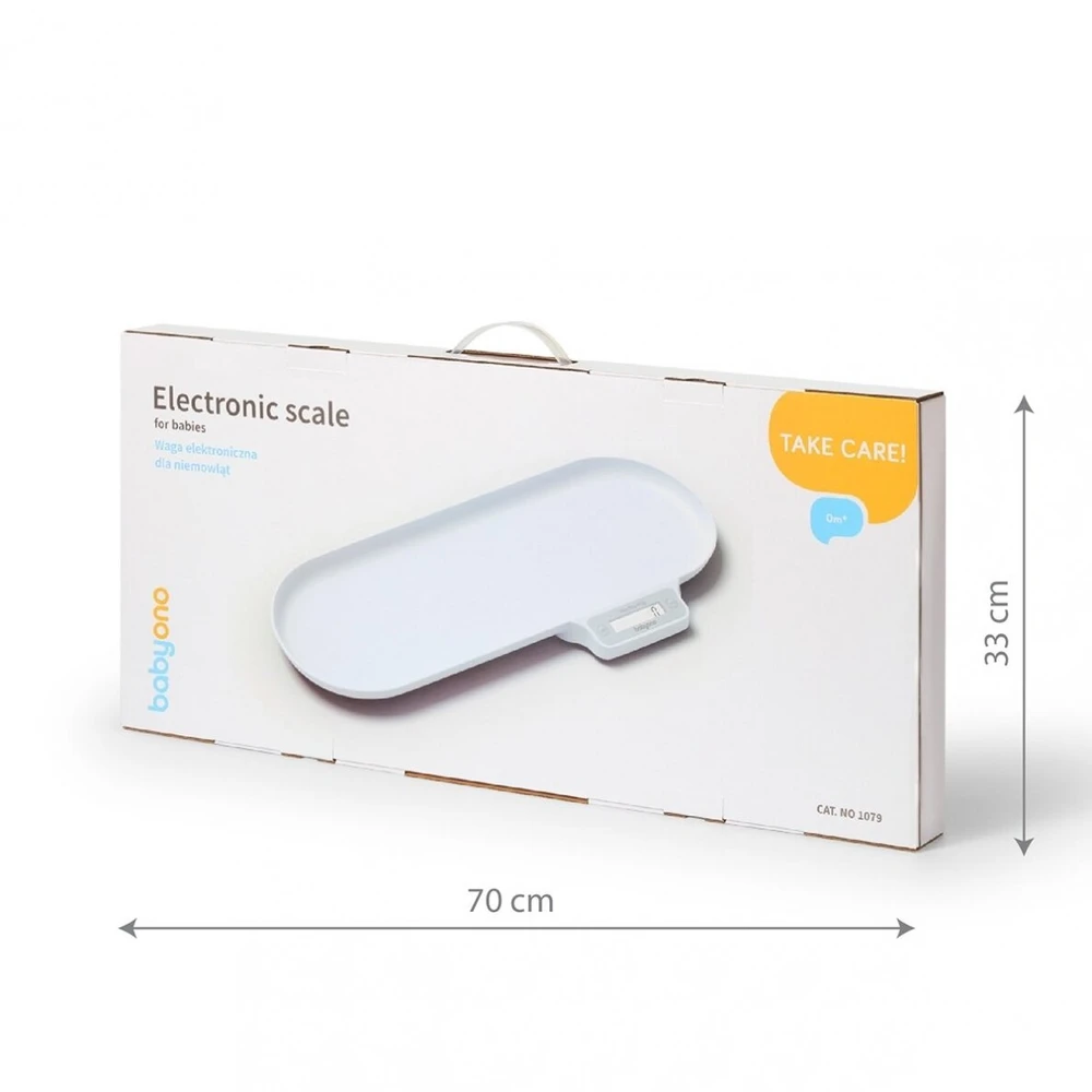 BabyOno elektroninės svarstyklės kūdikiams, 1079
