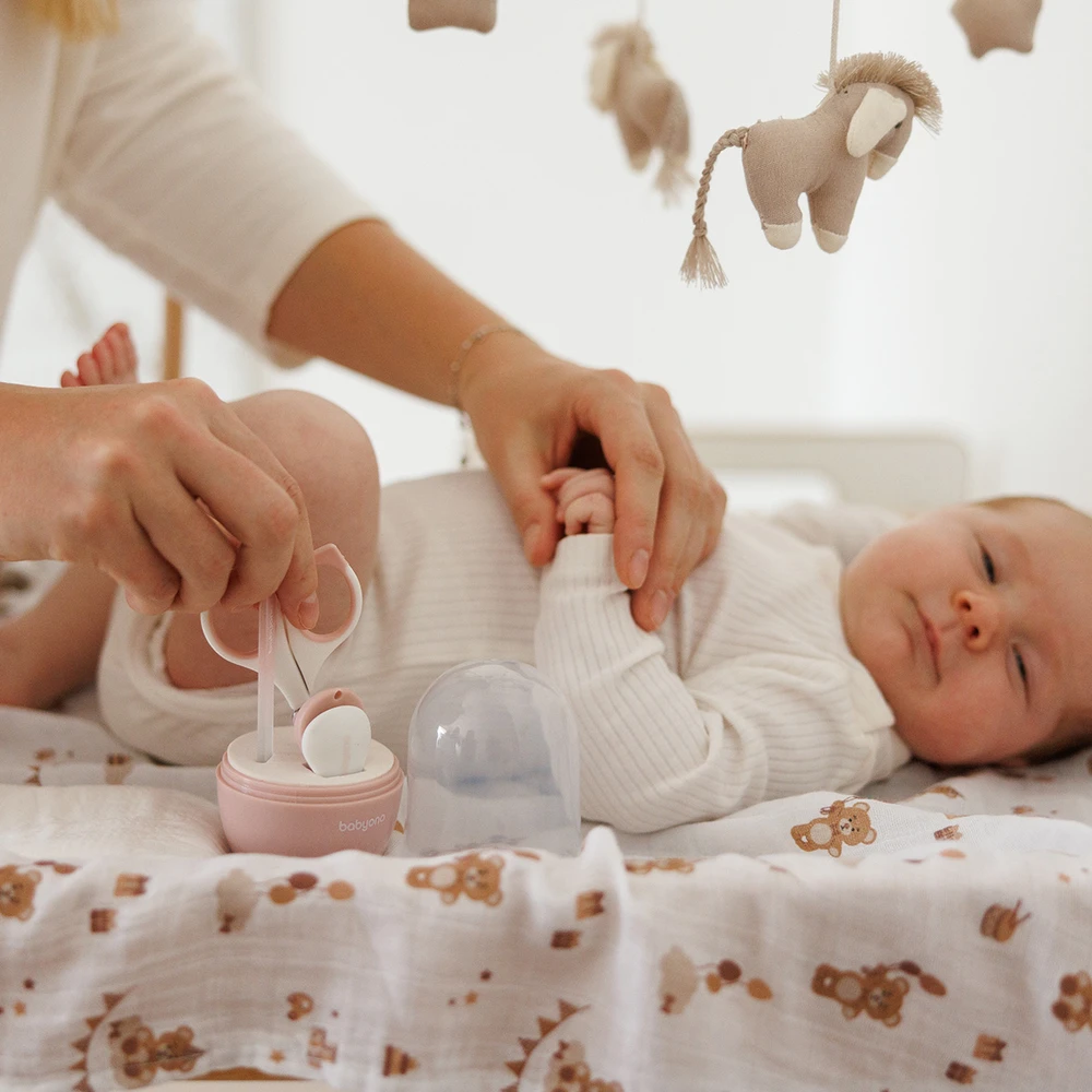 Baby Ono Babyono manikiūro rinkinys rožinis 398/05
