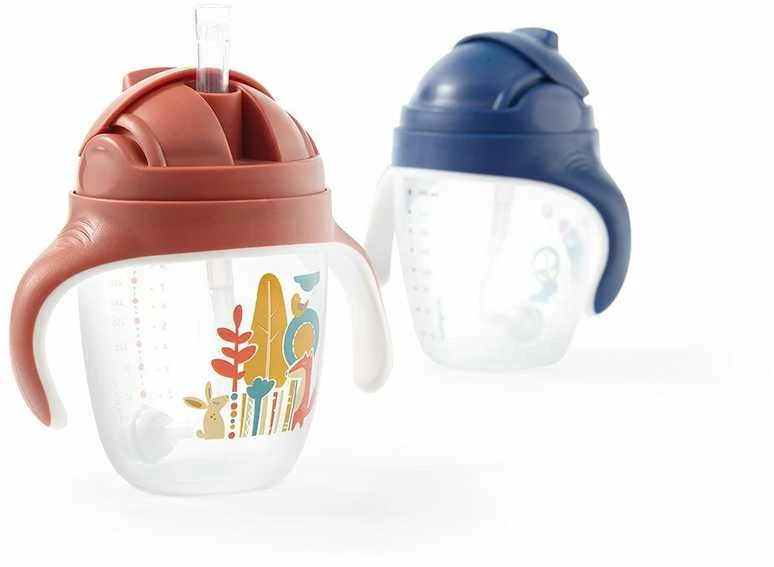 Baby Ono BabyOno neišsiliejantis puodelis, mėlynas, 240 ml, 1464/02