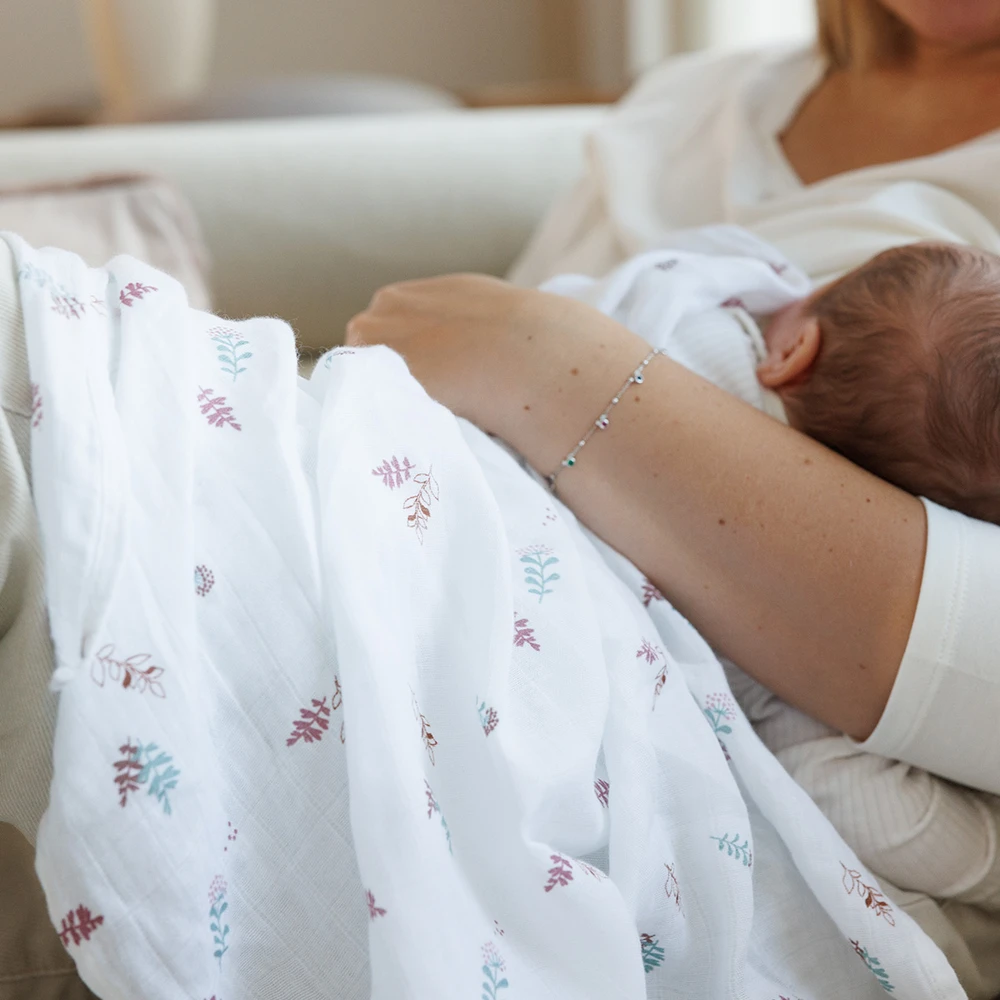 BabyOno vystyklai medvilniniai 3 vnt rožiniai 348/17