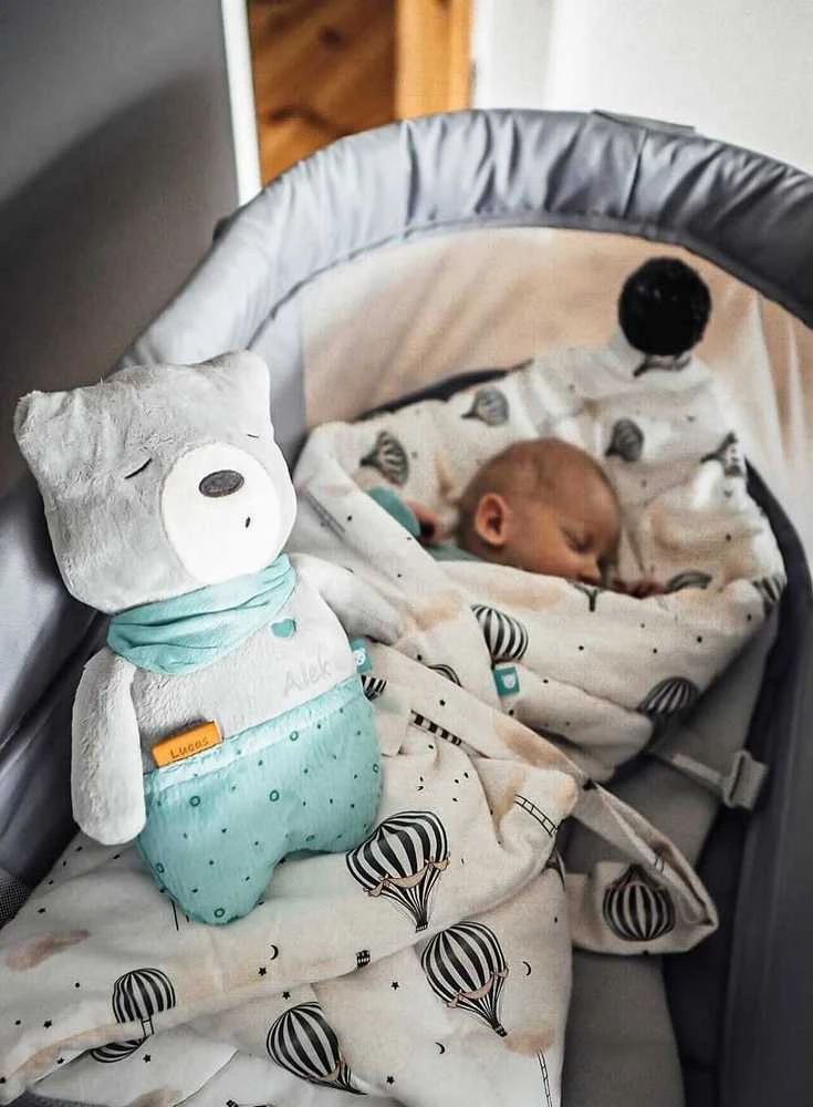 myHummy migdukas baltas triukšmas pilkas žalias 3/1