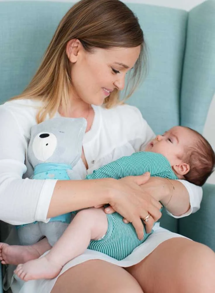 myHummy migdukas baltas triukšmas pilkas žalias 3/1