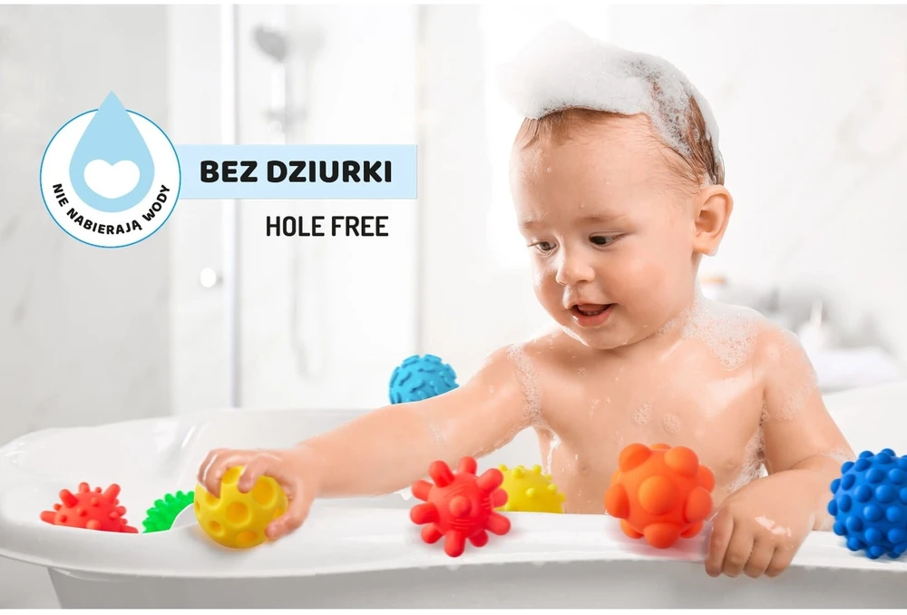 AM Tullo Sensoriniai kamuoliukai be skylučių TULLO 8 vnt.