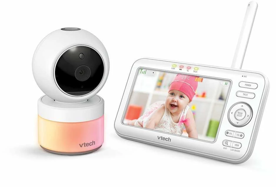 Vtech mobili auklė | LCD ekranas 5" | kamera sukasi/pasikreipia/artina | VM5463