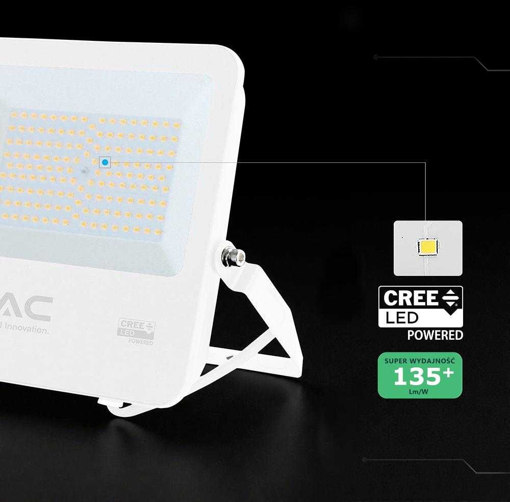 100W LED prožektorius, baltas, 4000K, CREE LED chip