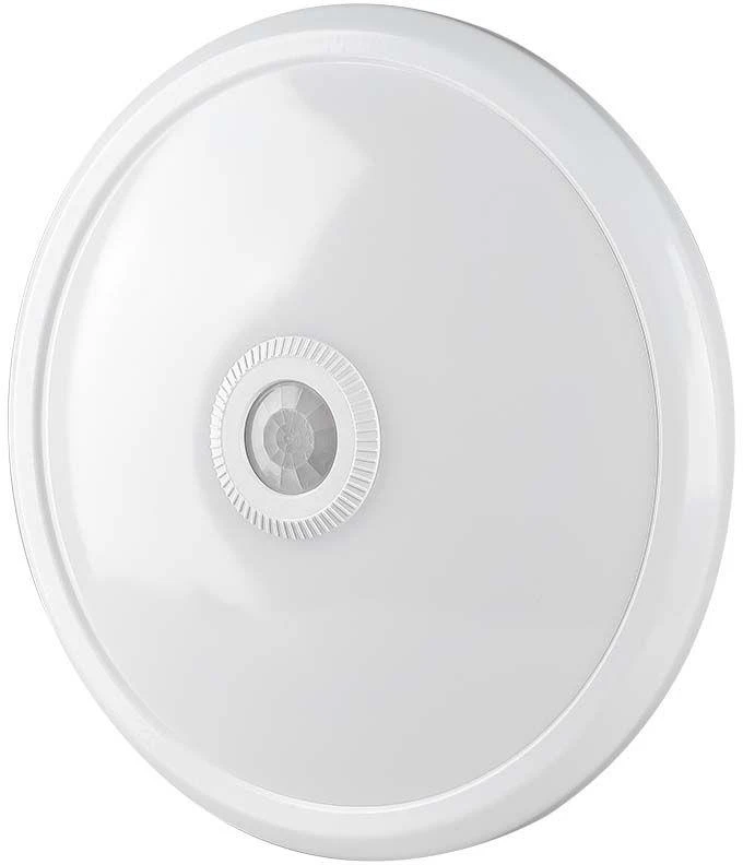 Lubinis šviestuvas 12W LED paviršinis šviestuvas, apvalus, baltas, 6400K, su judesio davikliu, CREE LED chip