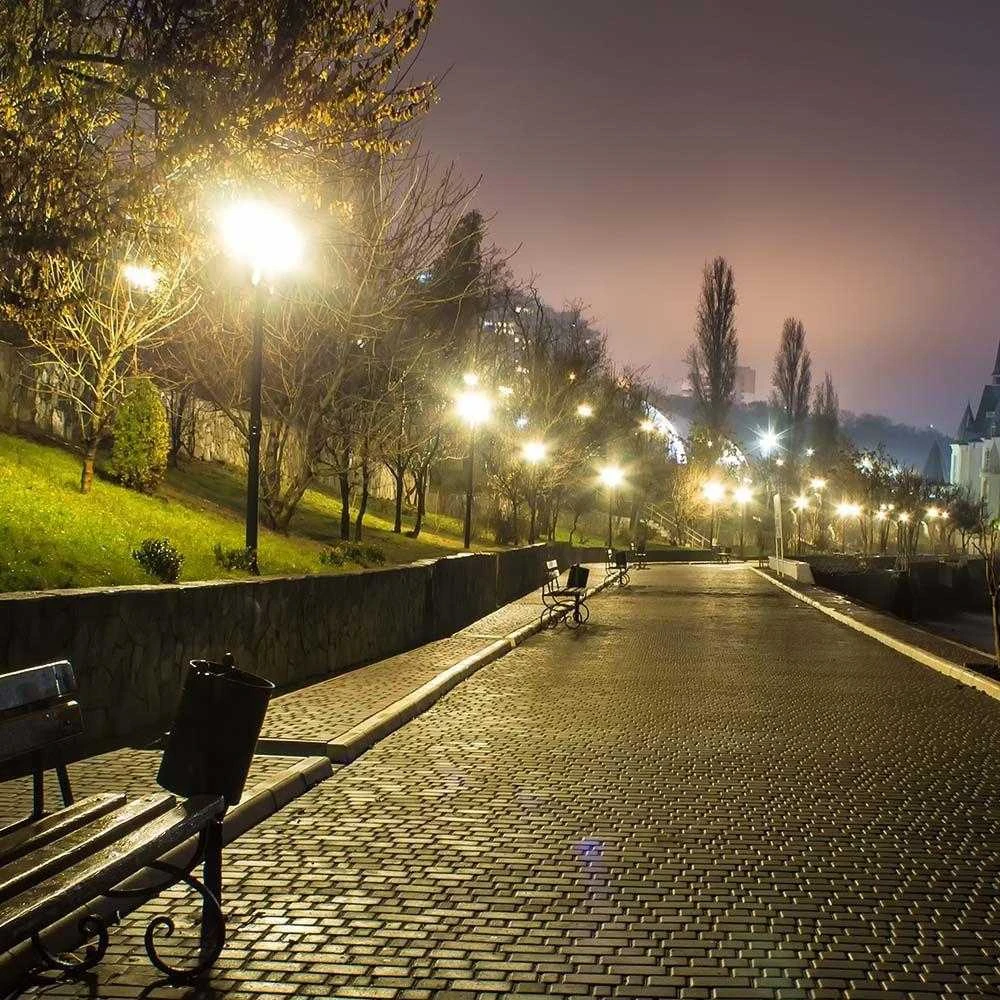 V-tac 150W LED gatvės šviestuvas, pilku korpusu, 4000K, su adapteriu ir šviesos jutikliu