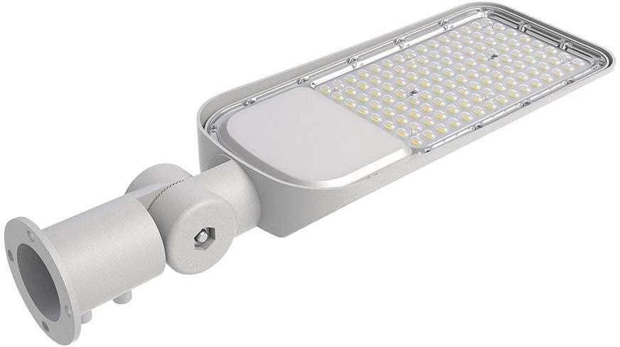 V-tac 150W LED gatvės šviestuvas, pilku korpusu, 6500K, su adapteriu