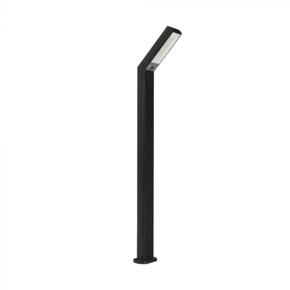 1,5W LED įsmeigiamas/pastatomas lauko šviestuvas, juodas, 3000/4000/6500K, su saulės baterija