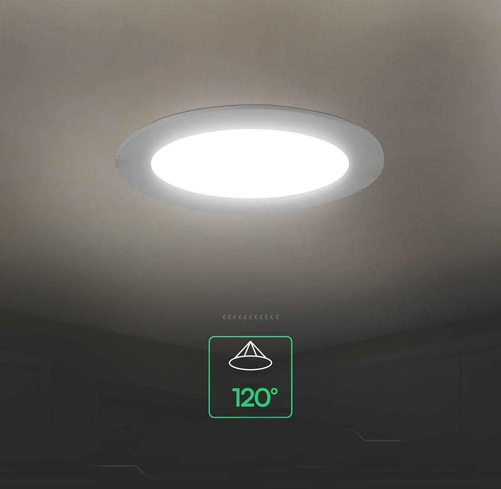 18W LED įleidžiama panelė, balta, 3000/4000/6500K, CREE LED chip