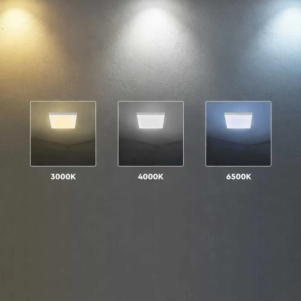 18W LED įleidžiama panelė, balta, 3000/4000/6500K, CREE LED chip