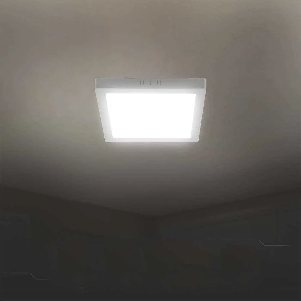 18W LED paviršinė panelė, balta, 3000/4000/6500K, CREE LED chip