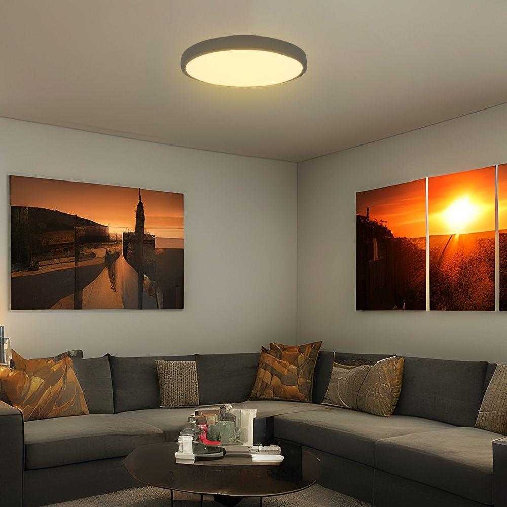 Lubinis šviestuvas V-tac 18W LED paviršinis šviestuvas, juodas, 3000K, IP44, SAMSUNG LED chip