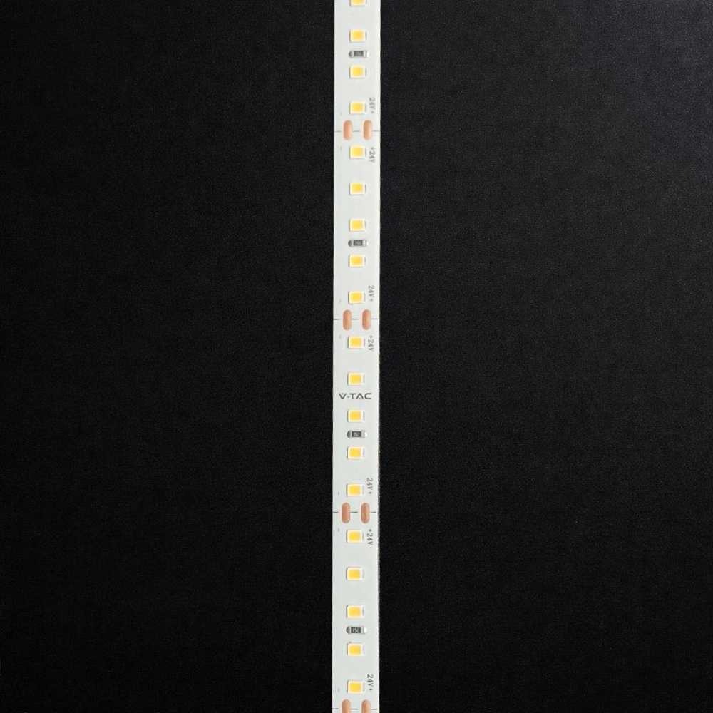 8W/m LED juosta, 6500K, 120 LED/m, 24V, IP20, 20m ritė