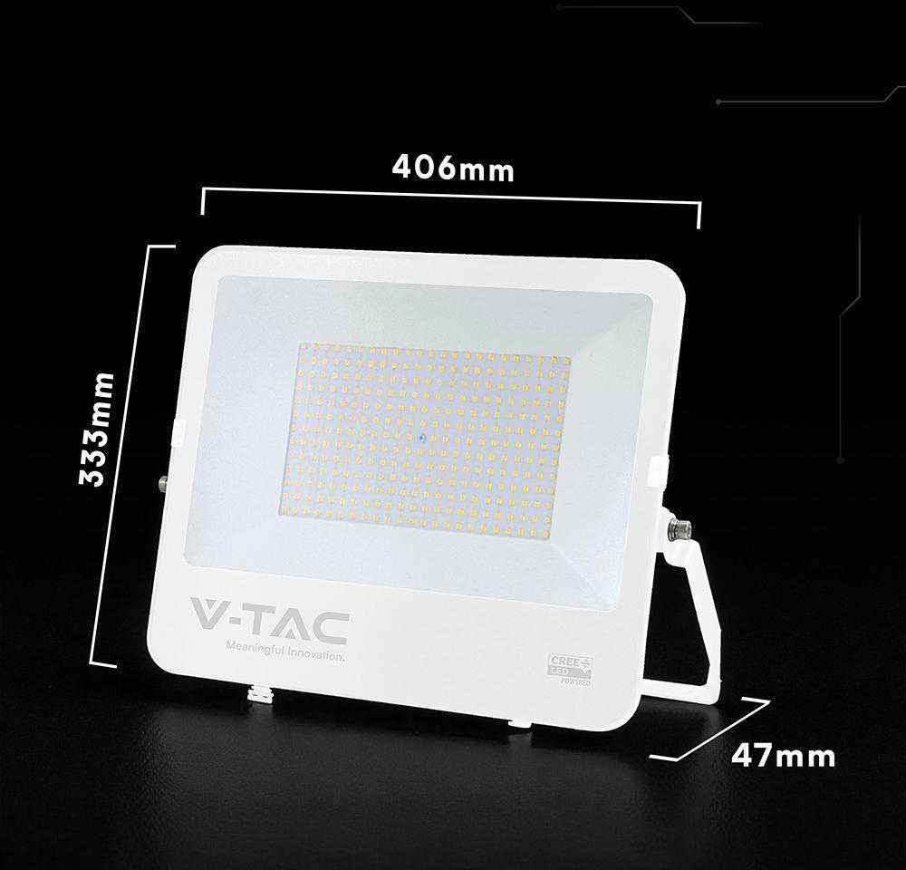 200W LED prožektorius, baltas, 6500K, CREE LED chip