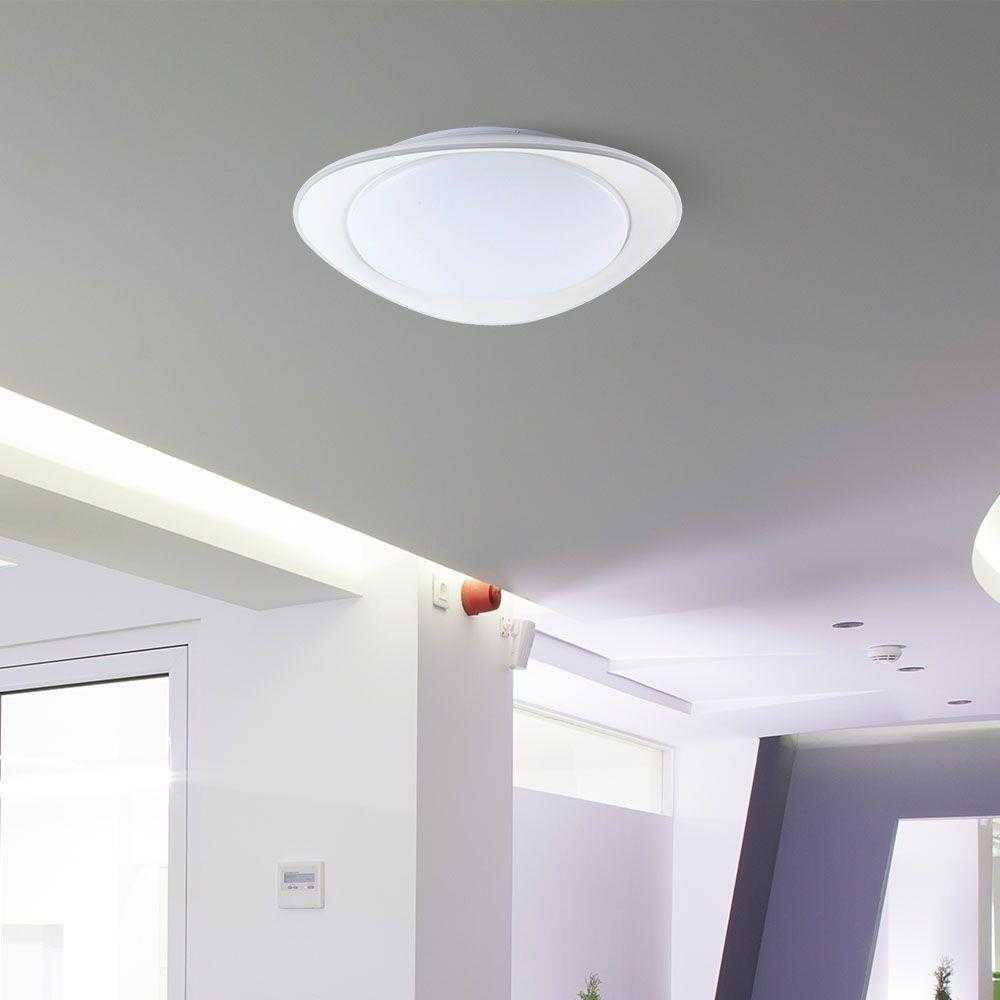 Lubinis šviestuvas V-tac 20/40W LED paviršinis šviestuvas, baltas, 3000/4000/6500K, dimeriuojamas, PHANTOM dangtelis