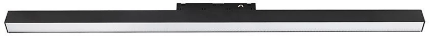 Oprawa szynoprzewód 48V V-TAC 20W 48V 120st LED juoda 60cm VT-41027 4000K 2230lm 3 metai gwarancji