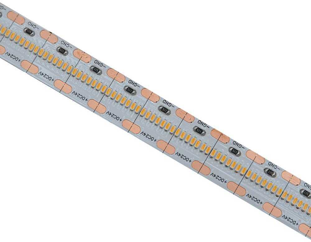 V-tac 21W/m LED juosta, 24V, 700LED/m, 3000K, 5m ritė