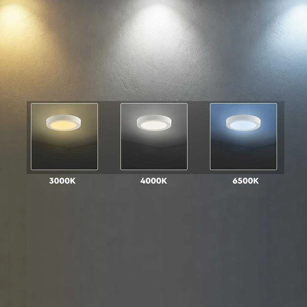 24W LED paviršinė panelė, balta, 3000/4000/6500K, CREE LED chip