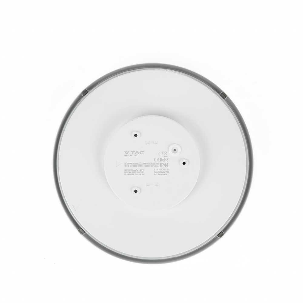 Lubinis šviestuvas V-tac 24W LED paviršinis šviestuvas, baltas, 3000K, IP44, SAMSUNG LED chip