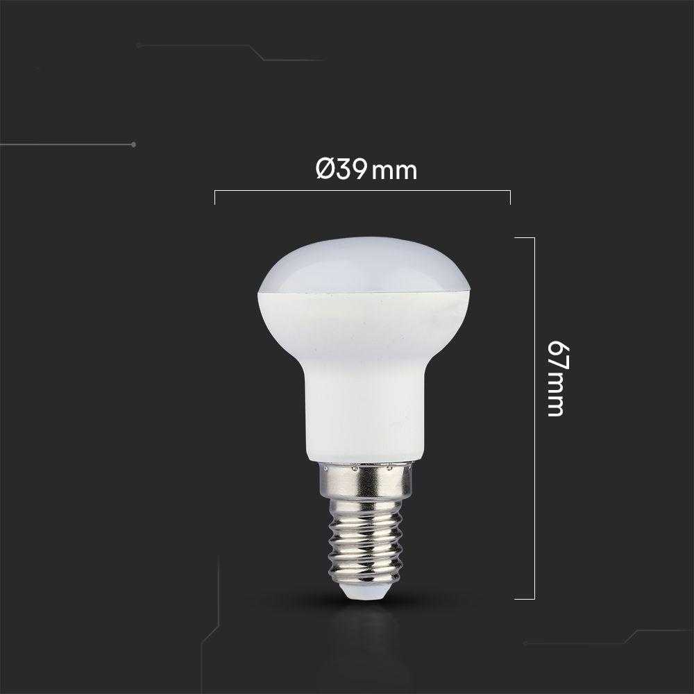 V-tac 2,9W LED lemputė, R39, E14, 3000K, 120°