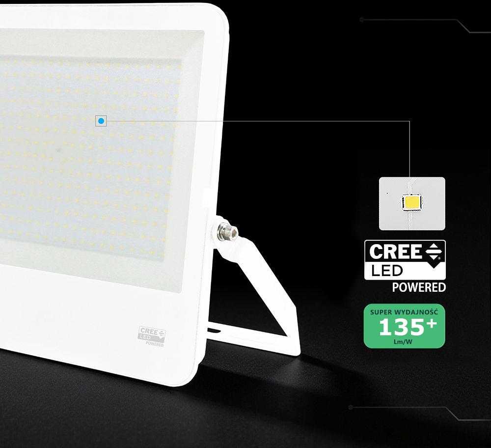 300W LED prožektorius, baltas, 4000K, CREE LED chip