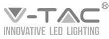 V-tac 36W LED šviestuvas T8, 120cm, 6500K, pieno sp. dangteliu, su 3h avariniu moduliu