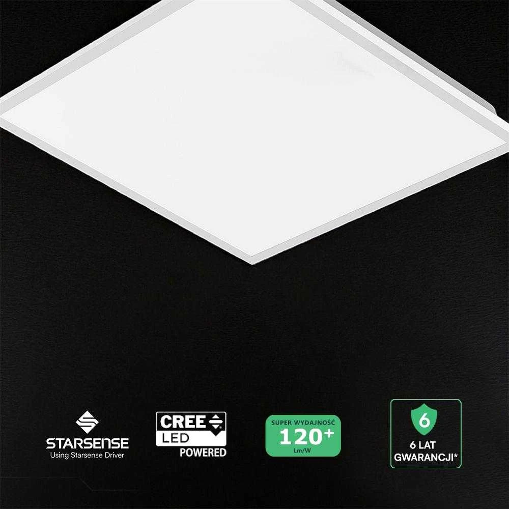 40W LED panelė, 60x60cm, balta, 4000K, CREE LED chip