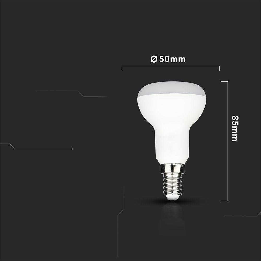 V-tac 4,8W LED lemputė, R50, E14, 3000K, 120°