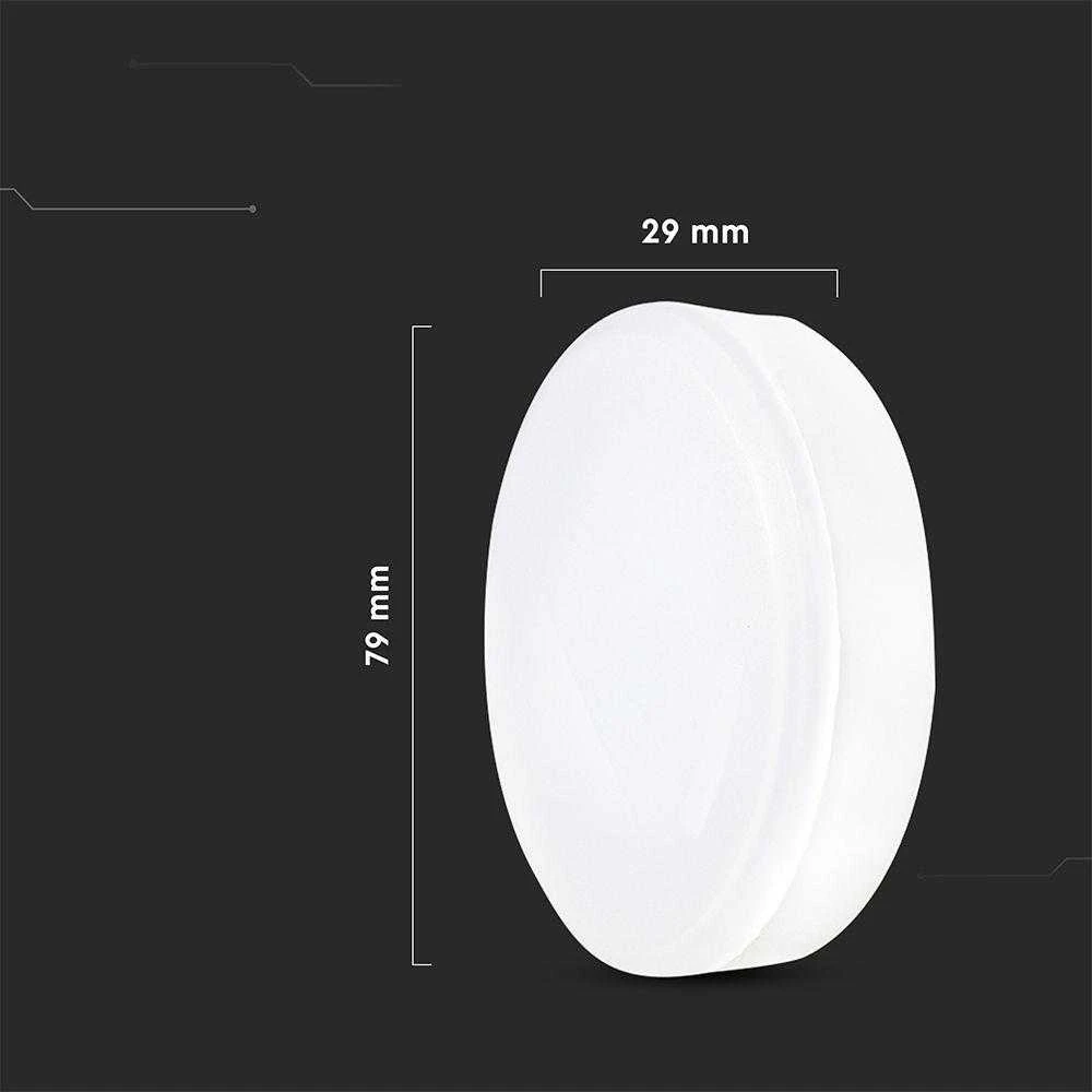 V-tac 6,4W LED lemputė, GX53, 4000K, 120°