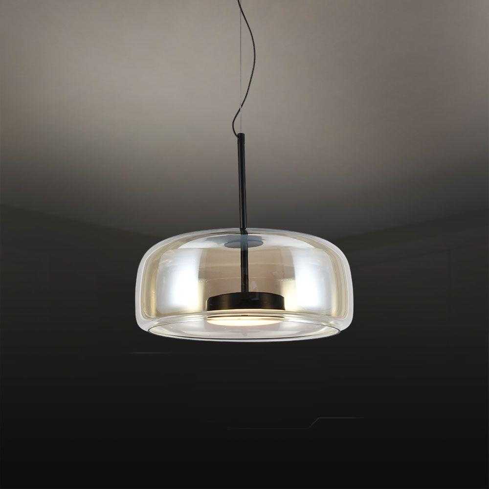 V-tac 6W LED pakabinamas šviestuvas, gintaro/juodos sp., 3000K