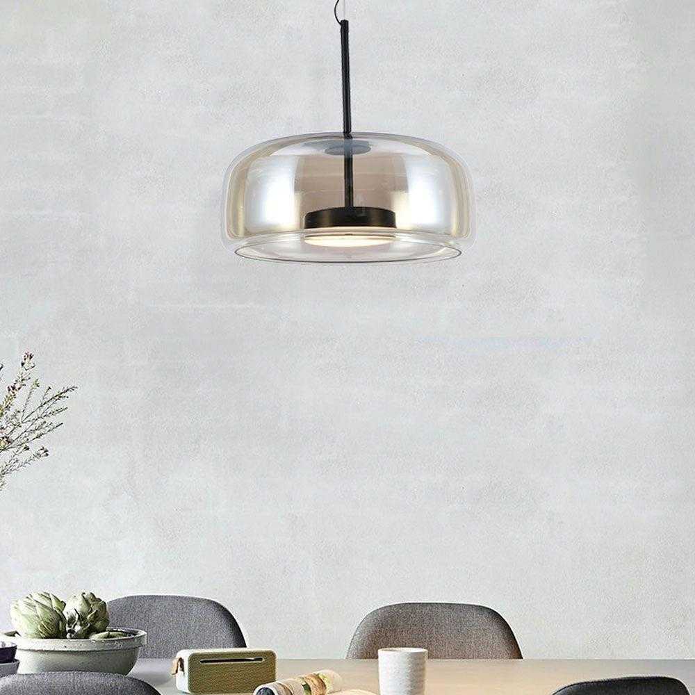 V-tac 6W LED pakabinamas šviestuvas, gintaro/juodos sp., 3000K